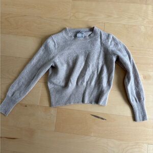 J. Crew Women's Crewneck Sweater in Light Taupe Heather